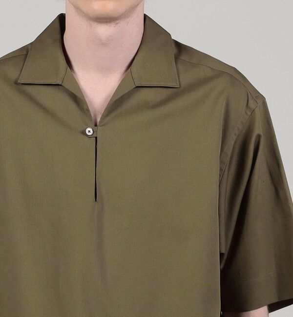 TOMORROWLAND MENS「コットンピケ カプリシャツ」|シャツ・ブラウス|