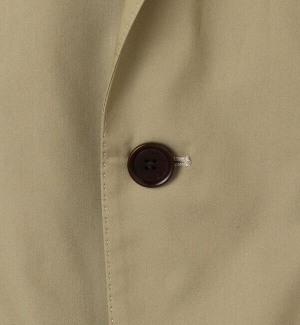 TOMORROWLAND MENS「コットンポリウレタンハイカウント シングルブレステッド2Bジャケット」|テーラードジャケット|