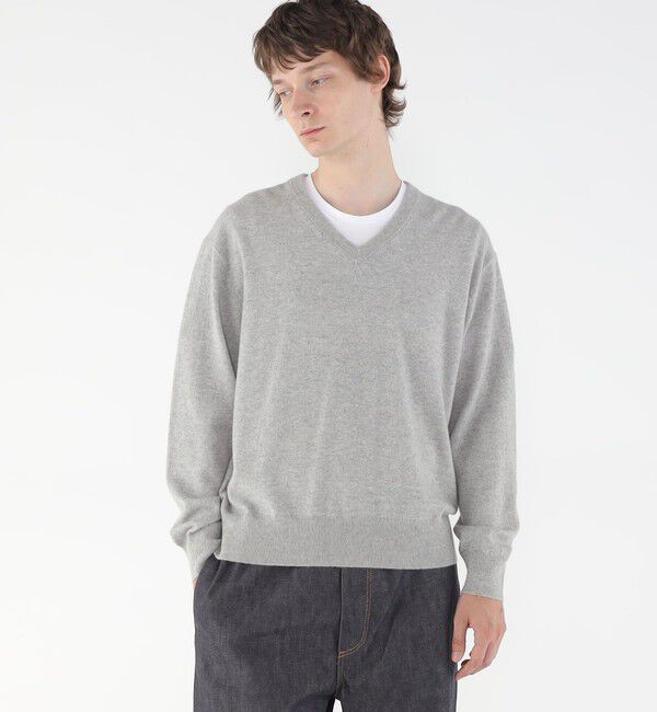 GALERIE VIE「スコットランドカシミヤ Vネックプルオーバー」|ニット・セーター|