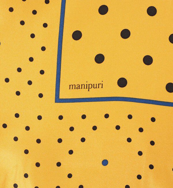 TOMORROWLAND GOODS「manipuri　ジオメドットスカーフ」|バンダナ・スカーフ|