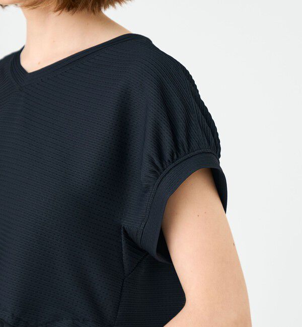 Ballsey「アイレットジャージー ソフトVネックプルオーバー」|Tシャツ・カットソー|