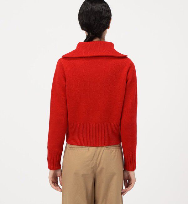 MACPHEE「NZ LAMBS ジップアップカーディガン」|カーディガン|