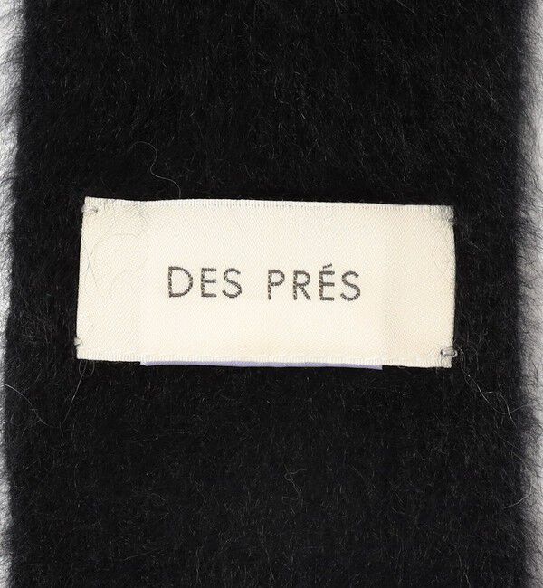 DES PRES「フォックスカシミヤ フリンジストール」|ストール|