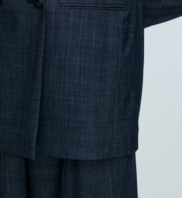 TOMORROWLAND collection「【WEB先行予約】コンフォートデニム ダブルブレストジャケット」|テーラードジャケット|