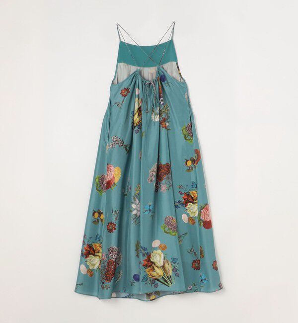 CABaN「シルク BOUQUETプリント キャミソールワンピース」|ワンピース|