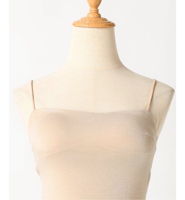 EMILYWEEK「【ACTIVE】Bamboo ストレッチロングキャミソール（ベージュ）」|インナー|