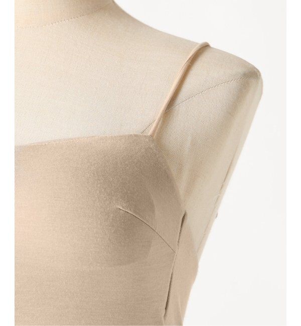EMILYWEEK「【ACTIVE】Bamboo ストレッチロングキャミソール（ベージュ）」|インナー|