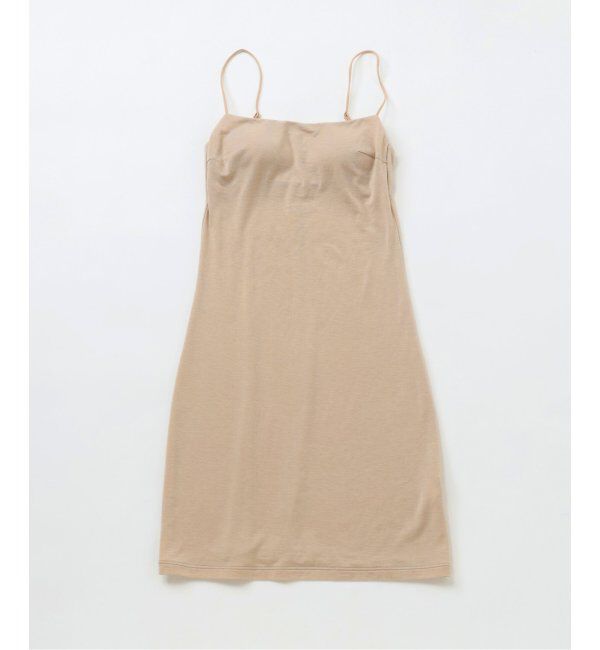 EMILYWEEK「【ACTIVE】Bamboo ストレッチロングキャミソール（ベージュ）」|インナー|