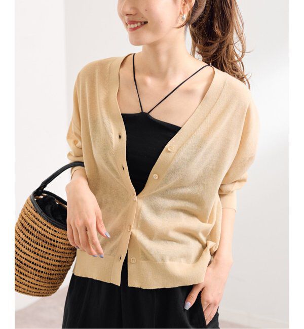 EMILYWEEK「EMILY WEEK&times;FRAMeWORK Vラインクロップドブラキャミソール」|インナー|