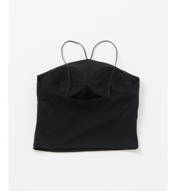 EMILYWEEK「EMILY WEEK&times;FRAMeWORK Vラインクロップドブラキャミソール」|インナー|