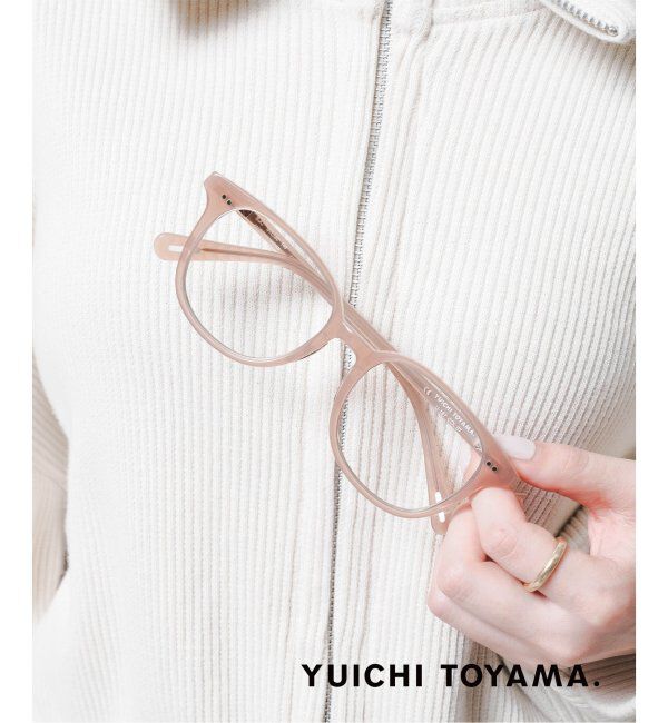 EYETHINK「【YUICHI TOYAMA. / ユウイチトヤマ.】別注 U-167 Col.7EX BEIGE Optical」|メガネ|ベージュ