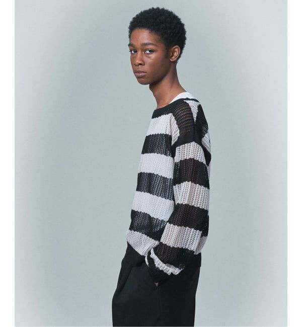 JOINT WORKS「NOCTO ARCHIVE/ノクト アーカイブ Mesh Knit L/S」|ニット・セーター|