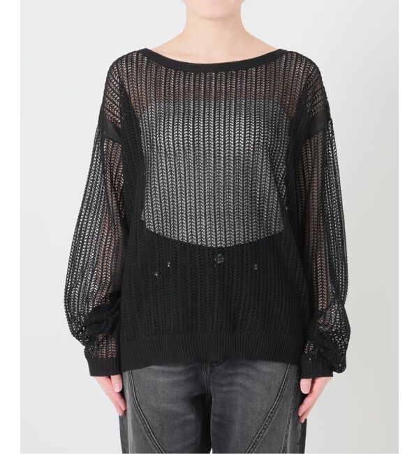 JOINT WORKS「NOCTO ARCHIVE/ノクト アーカイブ Mesh Knit L/S」|ニット・セーター|
