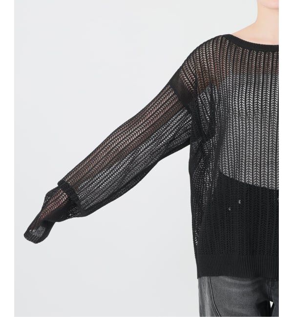 JOINT WORKS「NOCTO ARCHIVE/ノクト アーカイブ Mesh Knit L/S」|ニット・セーター|