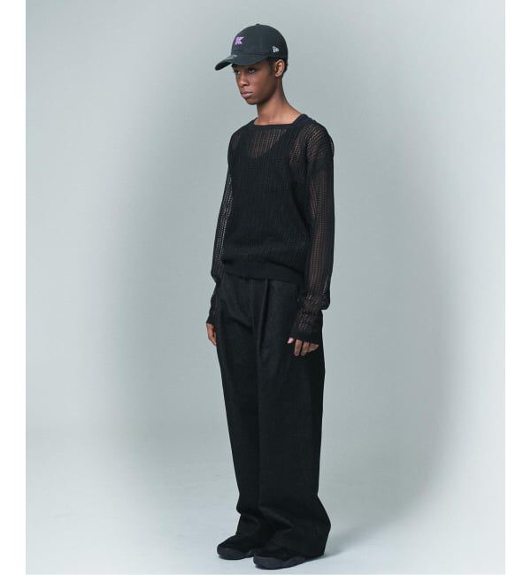JOINT WORKS「NOCTO ARCHIVE/ノクト アーカイブ Mesh Knit L/S」|ニット・セーター|