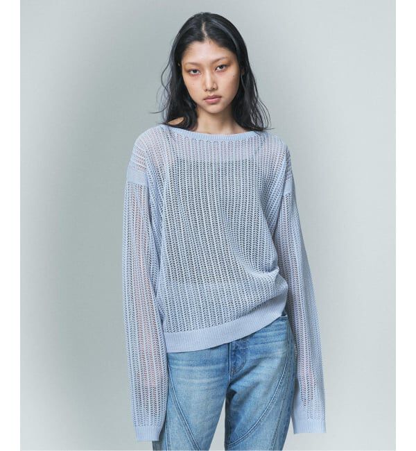 JOINT WORKS「NOCTO ARCHIVE/ノクト アーカイブ Mesh Knit L/S」|ニット・セーター|