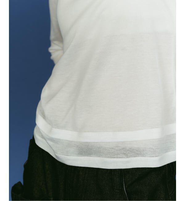 JOINT WORKS「Knuth Marf / クヌースマーフ round neck layered top」|Tシャツ・カットソー|