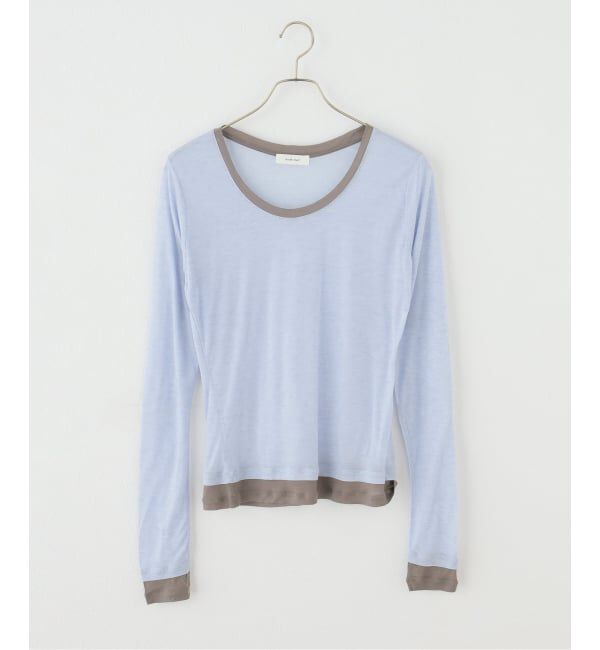 JOINT WORKS「Knuth Marf / クヌースマーフ round neck layered top」|Tシャツ・カットソー|