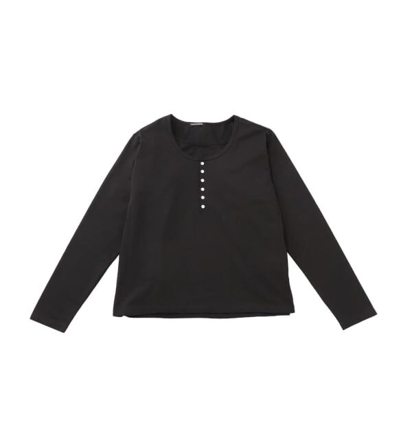 JOINT WORKS「《2枚セット/予約》NOCTO ARCHIVE/ノクト アーカイブ Layered Henley L/S」|Tシャツ・カットソー|ブラック