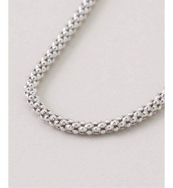 Plage「MARIHA / マリハ Silent Rain POPCORN チェーンネックレス 40 (シルバー)」|ネックレス|