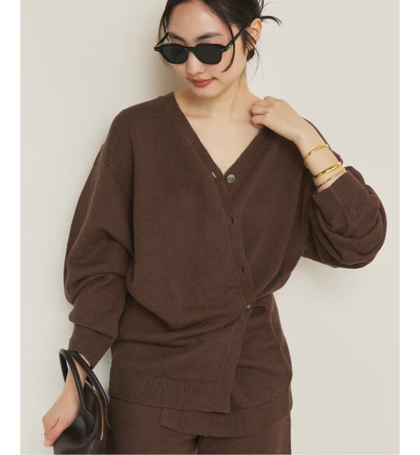 Plage「organic linen 混 カーディガン」|カーディガン|