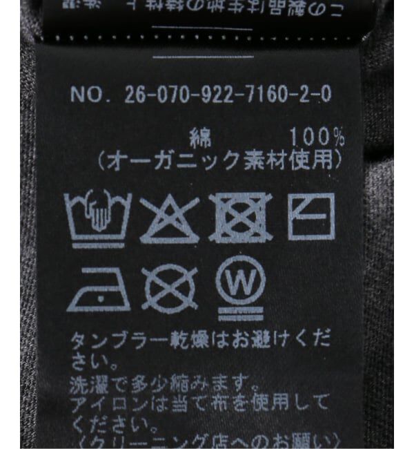 Plage「organic cotton graphic Tシャツ」|Tシャツ・カットソー|