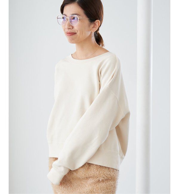 IENA「《追加》ピグメントスウェットプルオーバー」|スウェット・ジャージ|