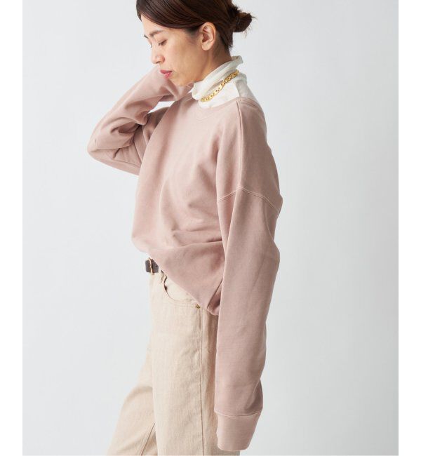 IENA「《追加》ピグメントスウェットプルオーバー」|スウェット・ジャージ|