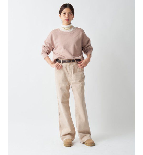 IENA「《追加》ピグメントスウェットプルオーバー」|スウェット・ジャージ|