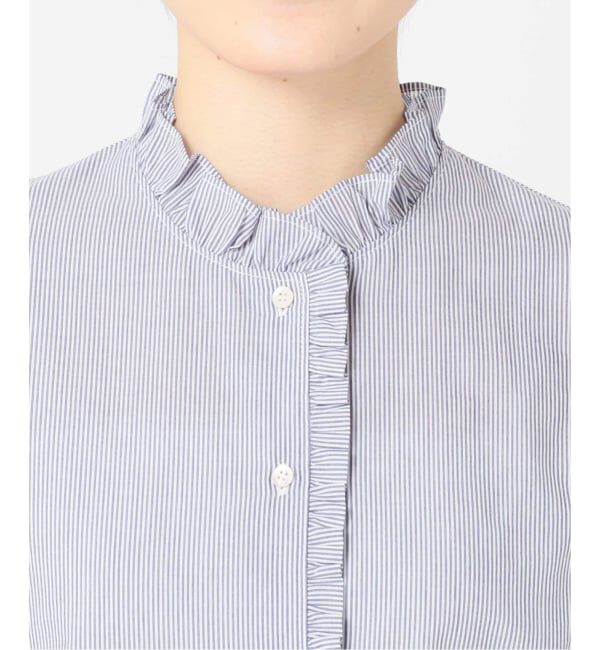 SLOBE IENA「《追加》ミニフリルブラウス」|シャツ・ブラウス|