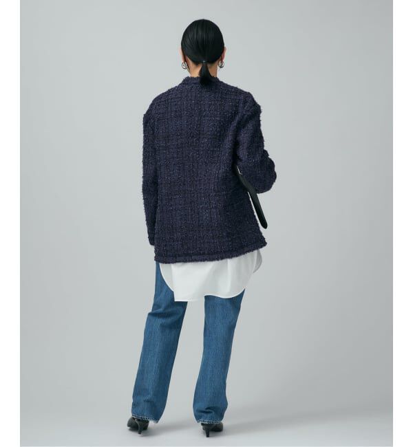 VERMEIL par iena「tweedノーカラージャケット」|ノーカラージャケット|