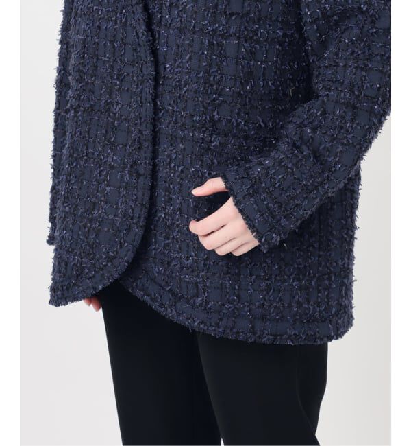 VERMEIL par iena「tweedノーカラージャケット」|ノーカラージャケット|