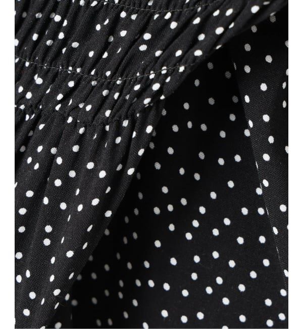 SLOBE IENA「《追加2》ドットシャーリングワンピース」|ワンピース|