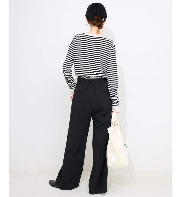 SLOBE IENA「《追加5》レイヤードスリーブロンTEE」|Tシャツ・カットソー|