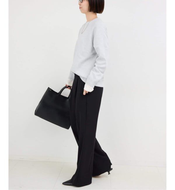 SLOBE IENA「《追加3》スムースオーバーニット」|ニット・セーター|