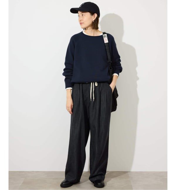 SLOBE IENA「《追加3》スムースオーバーニット」|ニット・セーター|