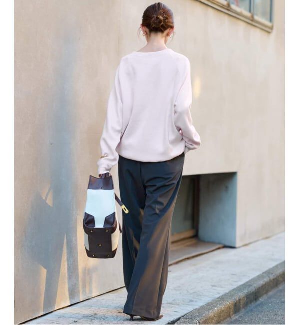 SLOBE IENA「《追加3》スムースオーバーニット」|ニット・セーター|