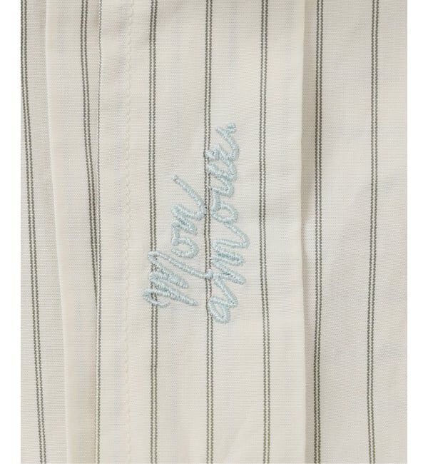 SLOBE IENA「《予約》ファインブロードEXロングシャツワンピース」|ワンピース|