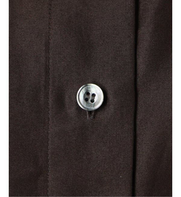 IENA LA BOUCLE「IENA LA BOUCLE コットンサテンシャツ」|シャツ・ブラウス|