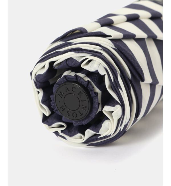 IENA「MACKINTOSH/マッキントッシュ FOLDING UMBRELLA STRIPE 傘 A242CL0027UBUJ」|傘|