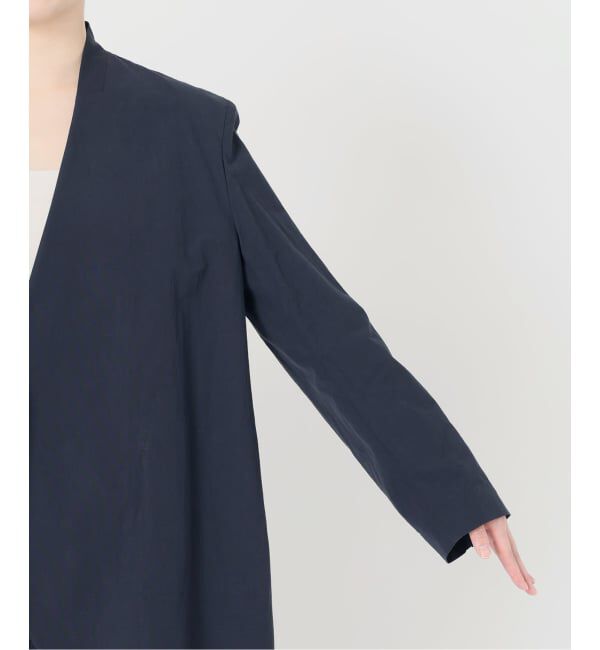 VERMEIL par iena「《予約》Dry Touch Collarless ジャケット」|ノーカラージャケット|