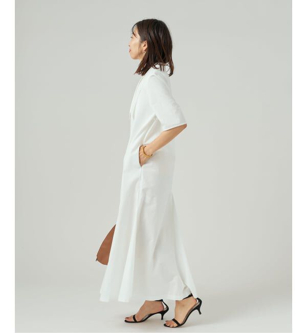 VERMEIL par iena「《予約》Cotton Linen Flare Dress」|ワンピース|