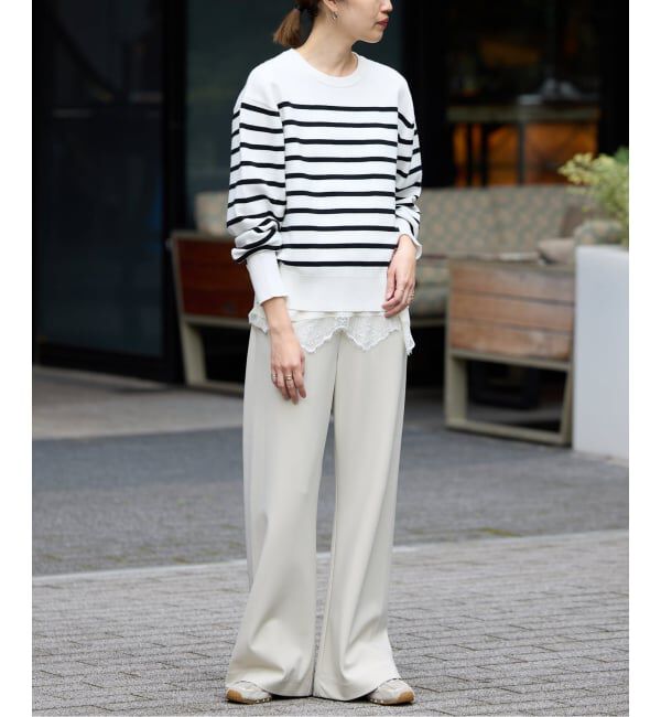 SLOBE IENA「《追加3予約》サテンレースキャミソール」|キャミソール|