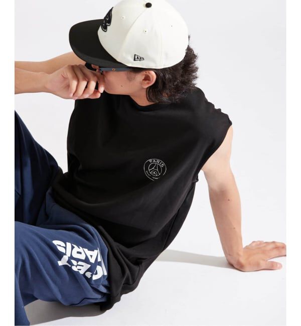 Paris Saint-Germain「《予約》【Paris Saint-Germain / パリ・サン＝ジェルマン】 JP METALIC LOGO TANK」|Tシャツ・カットソー|