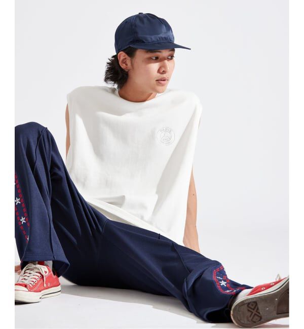 Paris Saint-Germain「《予約》【Paris Saint-Germain / パリ・サン＝ジェルマン】 JP METALIC LOGO TANK」|Tシャツ・カットソー|