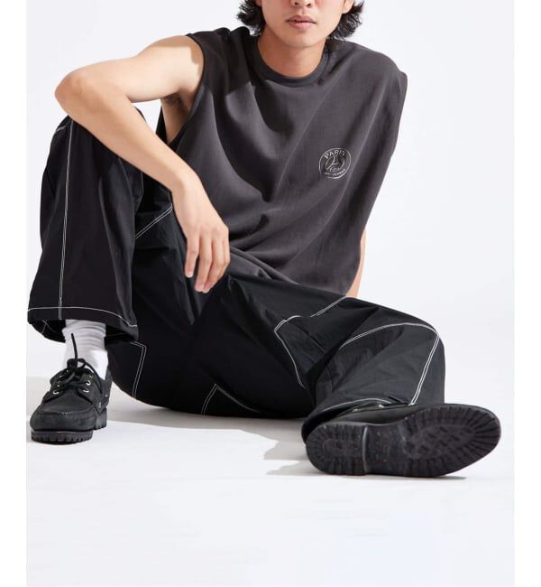 Paris Saint-Germain「《予約》【Paris Saint-Germain / パリ・サン＝ジェルマン】 JP METALIC LOGO TANK」|Tシャツ・カットソー|グレー