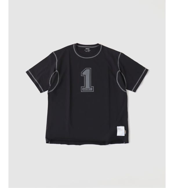 EDIFICE「SATISFY(サティスファイ) Softcell Cordura Tシャツ」|Tシャツ・カットソー|ブラック