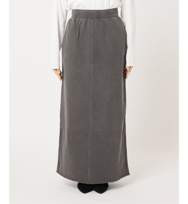 JOURNAL STANDARD「ピグメントスウェットクラッシュスカート」|スカート|
