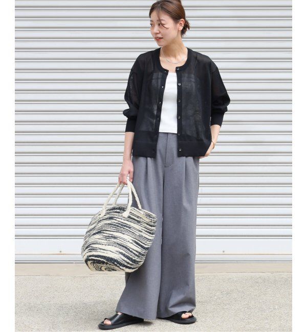 JOURNAL STANDARD relume「《追加》ウォッシャブルクロップドカーディガン」|カーディガン|