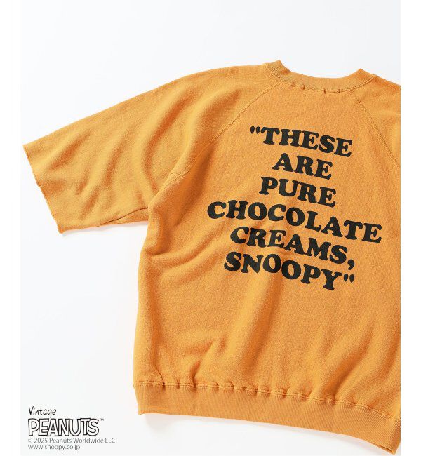 JOURNAL STANDARD relume「PEANUTS &times; SPORTS WEAR by relume 別注 ハーフスリーブスウェット 2」|Tシャツ・カットソー|